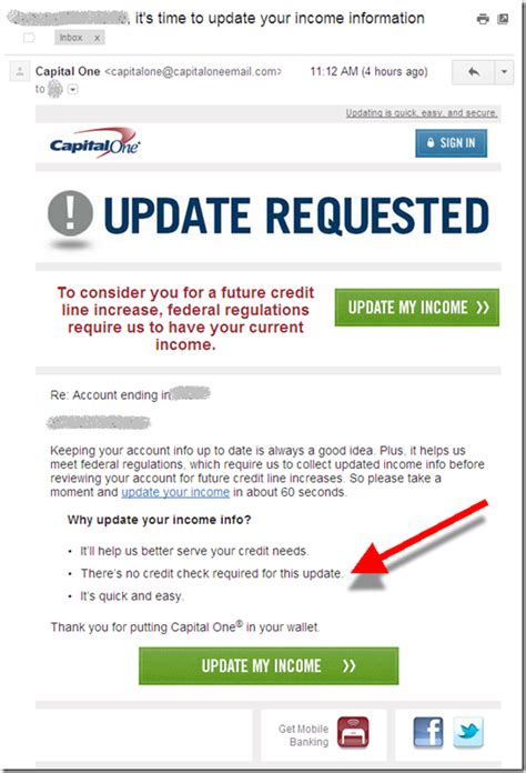 Capital one email - Purchase notifications. Receive a notification on your phone when a new purchase is approved. Paperless statements. Prevent your information being stolen from or en route to your mailbox. Free credit monitoring. Sign up for CreditWise to get alerted about credit changes or suspicious activity.